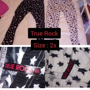 ❤🖤True Rock 🎸 womens leggings 2X
